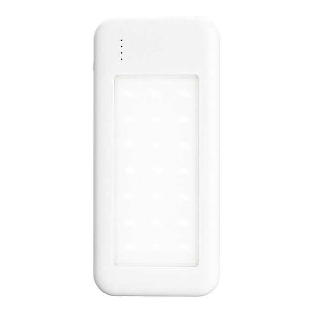 GÖKPINAR BEYAZ 10000 MAH LED AYDINLATMALI POWERBANK