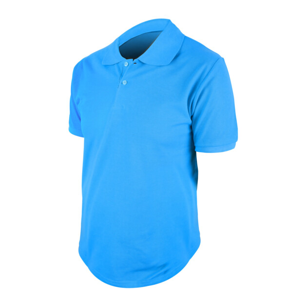 BEGONYA MAVİ XXL POLO YAKA TİŞÖRT